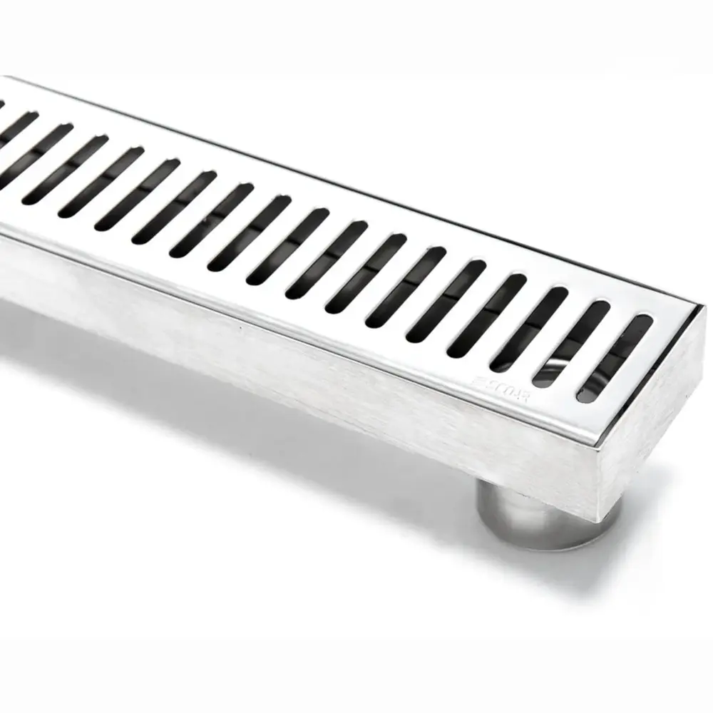 Ralo Linear com Caixilho 90cm Scoar em Aço Inox