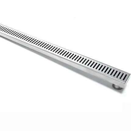 Ralo Linear com Caixilho 100cm Scoar em Aço Inox