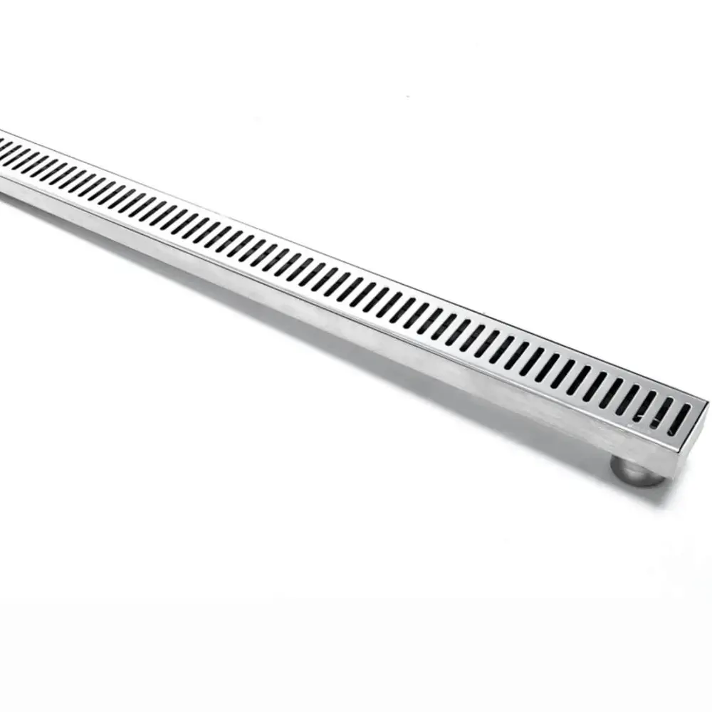 Ralo Linear com Caixilho 100cm Scoar em Aço Inox