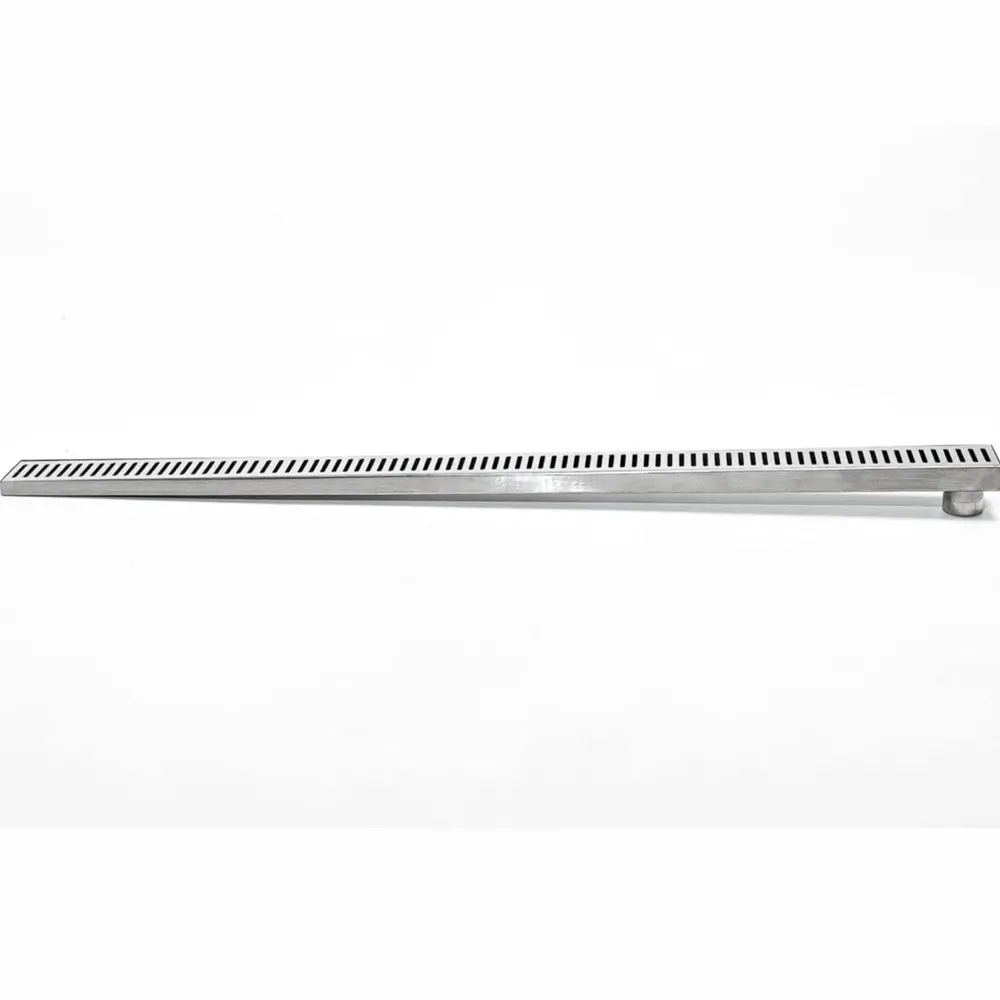 Ralo Linear com Caixilho 100cm Scoar em Aço Inox