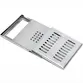 Ralo Quadrado com Chapa Difusora  15x15cm Scoar em Aço Inox