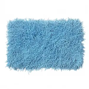 Tapete Banheiro Medusa 50x80cm Azul Style Brazil Antiderrapante