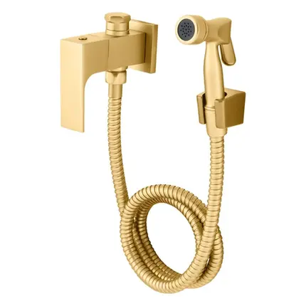 Ducha Higiênica com Derivação Fani Retta Dourado Fosco 1745 DV330