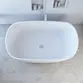 Banheira de Imersão Sabbia Olinda em Duramatt Branco Fosco com Válvula Click Cromada