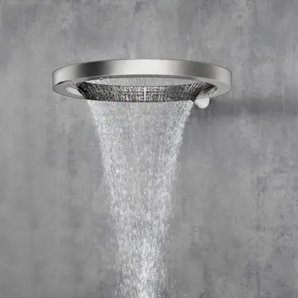 Chuveiro de Parede Unique Spa Ring Shower Cromado