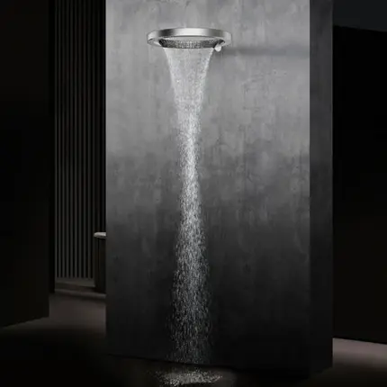 Chuveiro de Parede Unique Spa Ring Shower Cromado