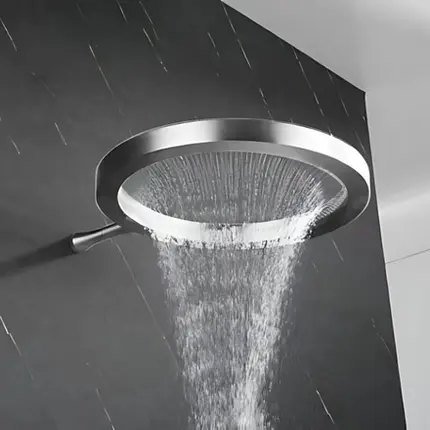 Chuveiro de Parede Unique Spa Ring Shower Cromado