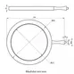 Chuveiro de Parede Unique Spa Ring Shower Cromado