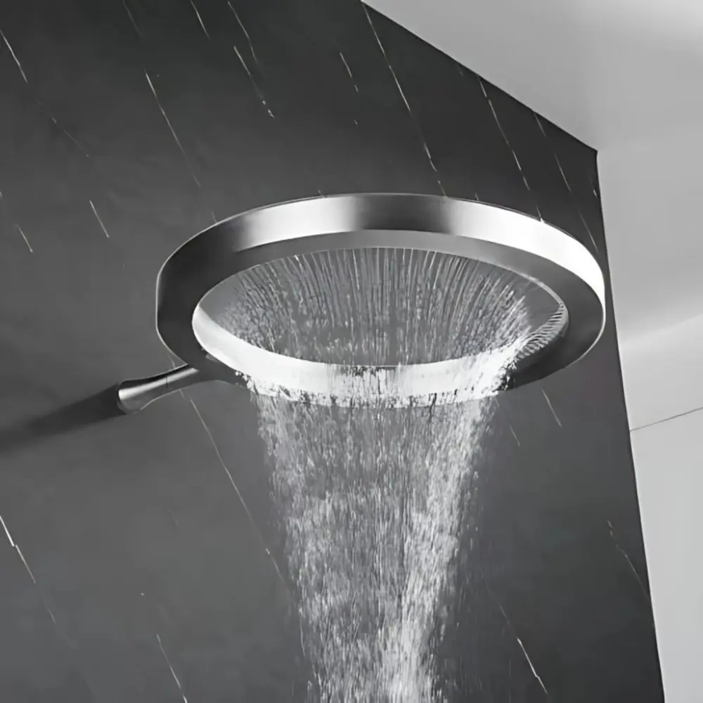 Chuveiro de Parede Unique Spa Ring Shower Cromado