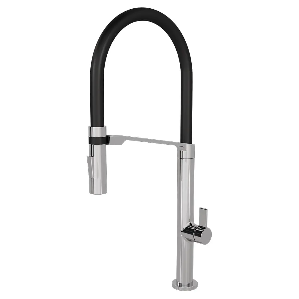 Torneira de Mesa para Cozinha Gourmet Fani Santiago Cromado 1200 C606