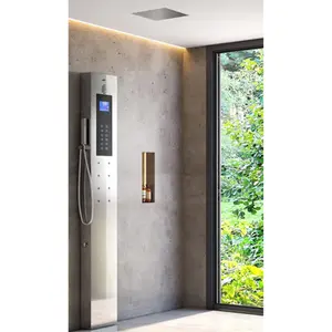 Steam Shower Silver Mirror Chuveiro de Teto