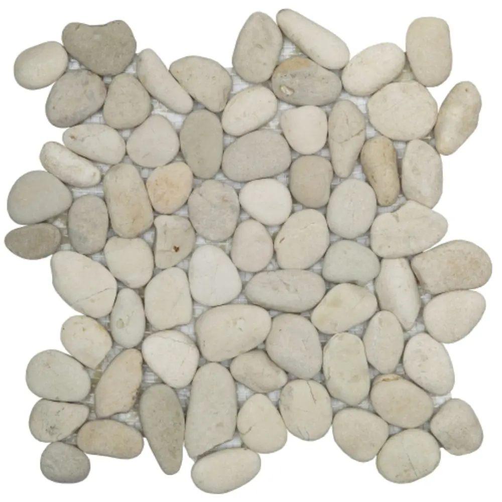 Seixo Bianco Ritallio 30x30cm em Pedra Natural