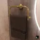 Porta Toalha Argola Italy Line Marrocos Dourado