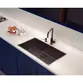 Misturador Monocomando Tramontina Angolare em Aço Inox Black com Bica Articulada 94520513