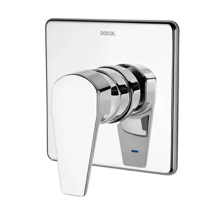 Monocomando para Base de Alta Pressão e Ducha Higiênica Docol Lift Cromado 804906