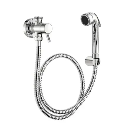 Ducha Higiênica com Registro e Derivação Docol Lóggica Cromado 90011379006