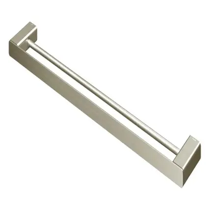 Porta Toalha Duplo 676mm DocolFlat Níquel Escovado 010137044