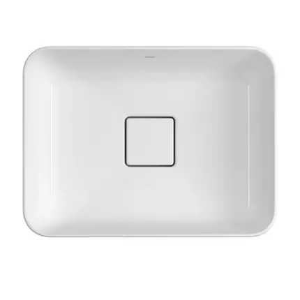 Cuba Semi Encaixe 30x40cm Deca Slim Branco L.63040.17