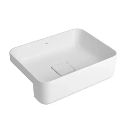 Cuba Semi Encaixe 30x40cm Deca Slim Branco L.63040.17
