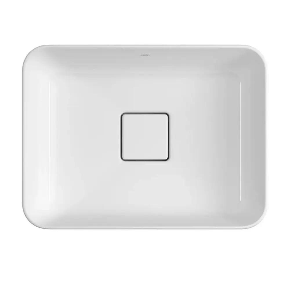 Cuba Semi Encaixe 30x40cm Deca Slim Branco L.63040.17