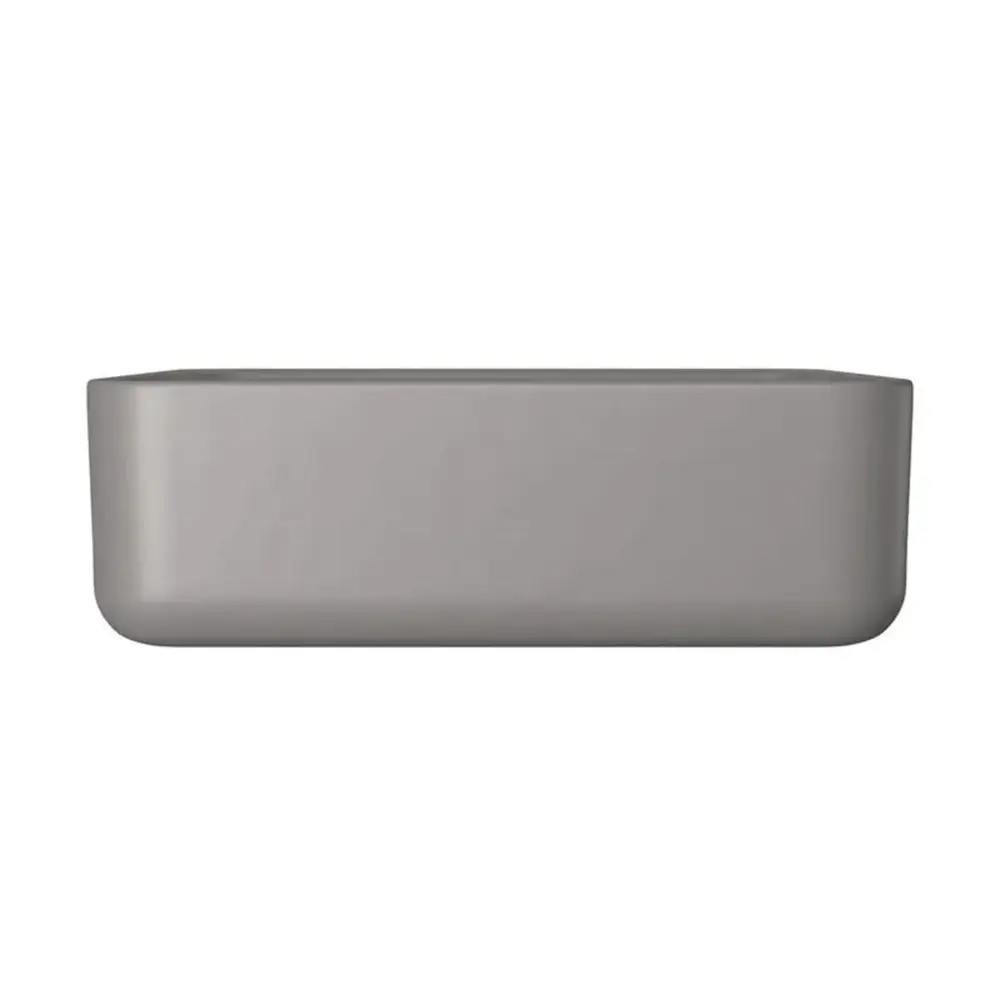 Cuba Semi Encaixe com Deck 40cm Deca Soft Slim Antracite L.61040.M.85