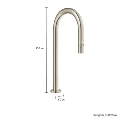Bica de Mesa para Cozinha Deca You Inox 1292.INX99