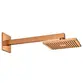 Chuveiro com Tubo de Parede Quadrado Deca Red Gold 1992.GL.CT.RD