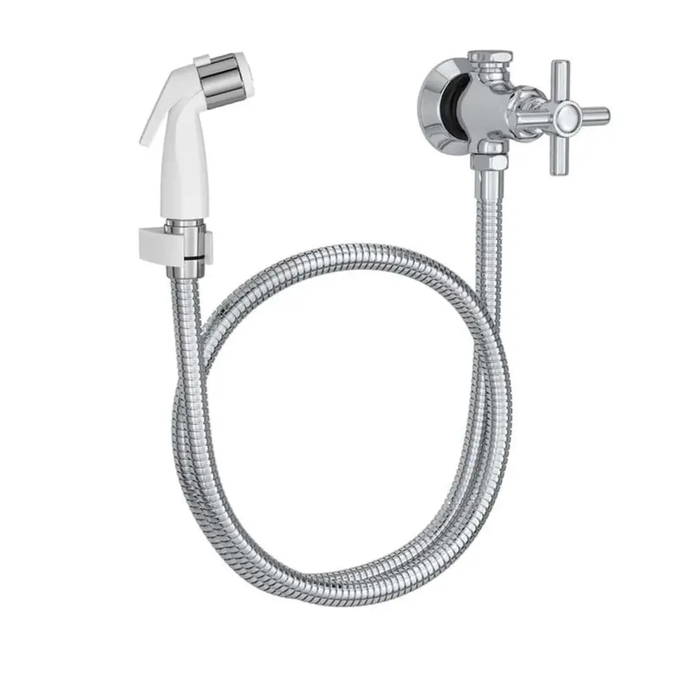 Ducha Higiênica com Registro e Derivação Deca Izy Branco 1984.C37.ACT.BR