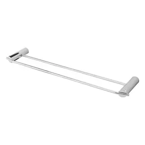 Porta Toalha Duplo Longo Fani Lunna Cromado 4900 C185