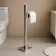 Papeleira de Piso Class Cromada Suporte Papel Higiênico Premium