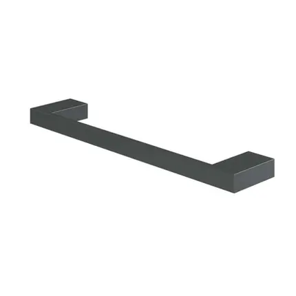 Porta Toalha Curto 33,5cm Fani Horus Grafite Ônix 4410 GO450