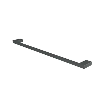 Porta Toalha Longo 63,5cm Fani Horus Grafite Ônix 4400 GO450