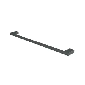 Porta Toalha Longo 63,5cm Fani Horus Grafite Ônix 4400 GO450