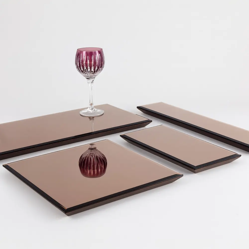 Bandeja Barral 15x30cm Bronze