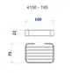 Saboneteira de Parede Fani Soft Cromada 4100 C195