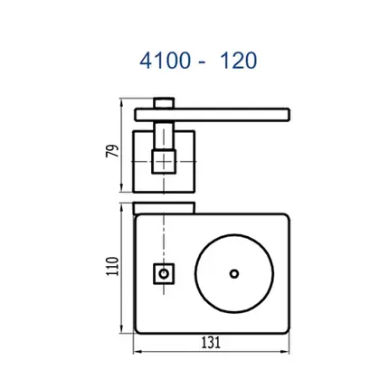 Saboneteira de Parede Fani Versata Cromada 4100 C120