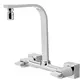 Misturador de Parede para Cozinha Fani Prima Cromado 1258 C210