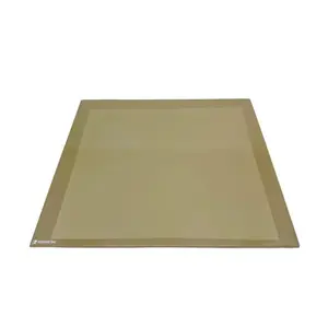 Bandeja Slim 24x24cm em Resina Cristal Honey