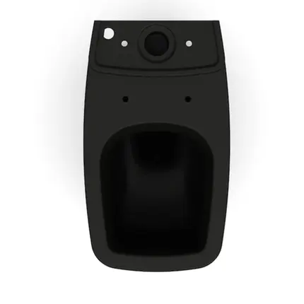 Bacia para Caixa Acoplada Incepa Boss Black Matte - 1893510080108