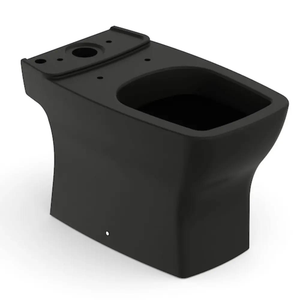 Bacia para Caixa Acoplada Incepa Boss Black Matte - 1893510080108