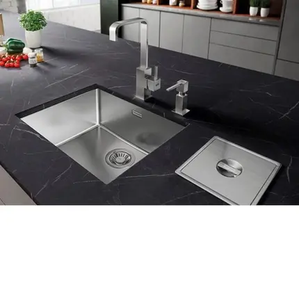 Cuba De Embutir Franke Línea 60x40cm em Aço Inox com Válvula 4,5