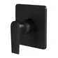 Acabamento Monocomando Base Docol Alta Pressão Fani Bold Preto Fosco 530 BK370