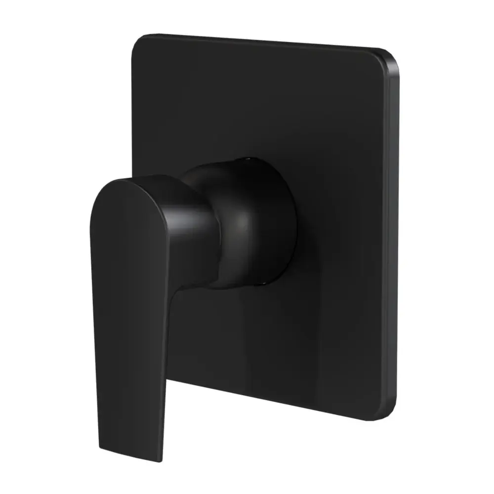Acabamento Monocomando Base Docol Alta Pressão Fani Bold Preto Fosco 530 BK370