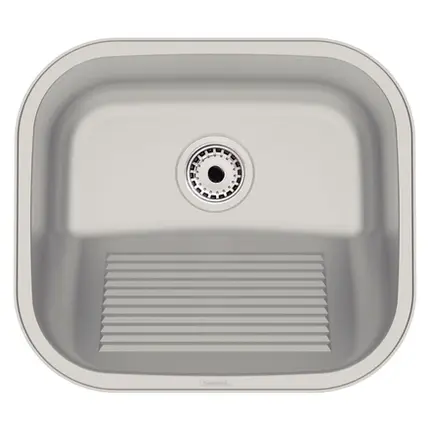 Tanque de Encaixe 40x35 Tramontina Hera Compact 19 em Aço Inox Escovado 94404107