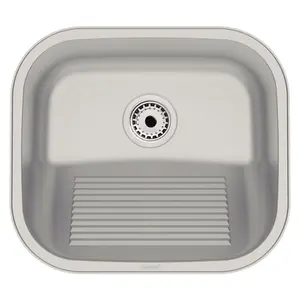 Tanque de Encaixe 40x35 Tramontina Hera Compact 19 em Aço Inox Escovado 94404107