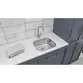 Tanque de Encaixe 40x35 Tramontina Hera Compact 19 em Aço Inox Escovado 94404107
