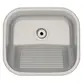 Tanque de Encaixe 40x35 Tramontina Hera Compact 19 em Aço Inox Escovado 94404107