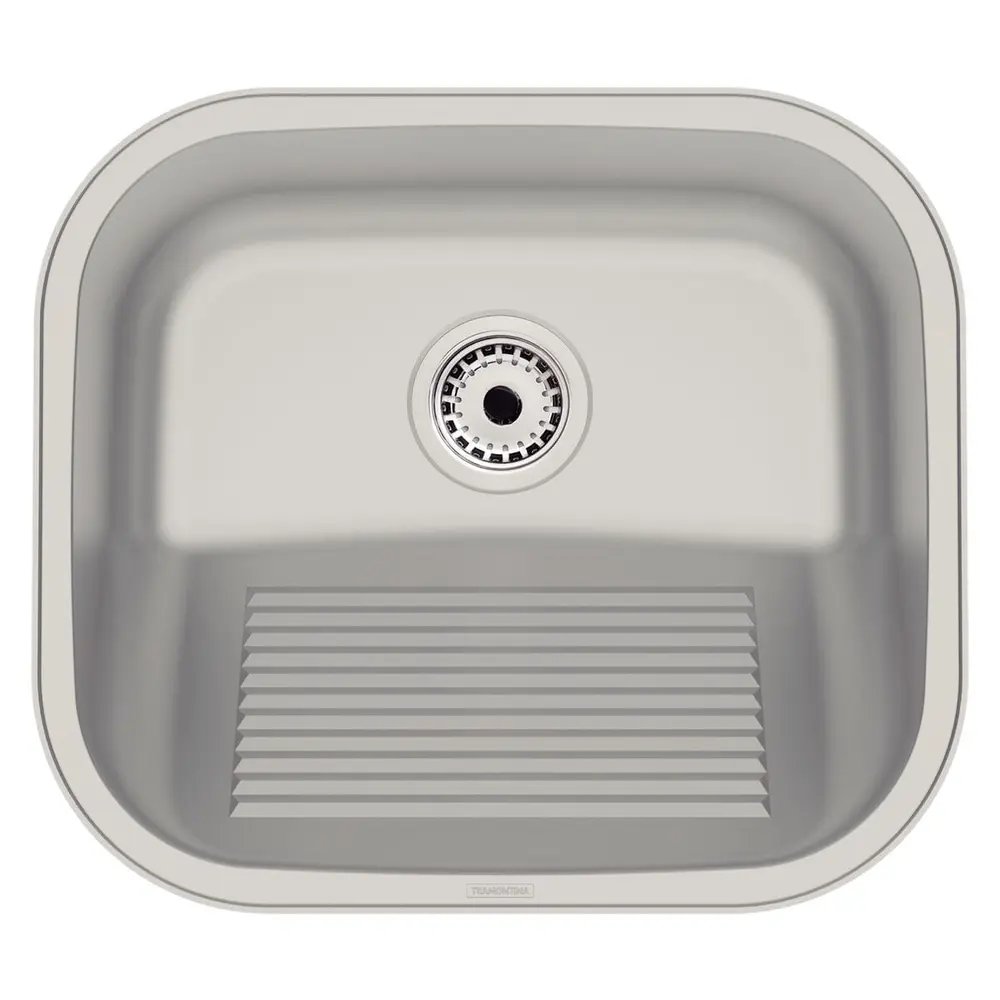 Tanque de Encaixe 40x35 Tramontina Hera Compact 19 em Aço Inox Escovado 94404107