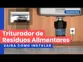 Triturador de Resíduos Alimentares Tramontina para Cubas com Furação para Válvula de 4 1/2" Potência de 0,75 HP 220V 94522003