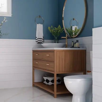 Rodapé de Poliestireno Moderna 473 Branco 5x240cm Santa Luzia